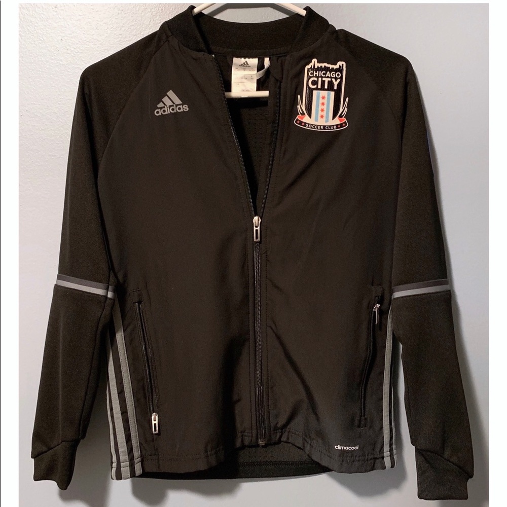 Adidas S Chicago Soccer track jacket full zip-up